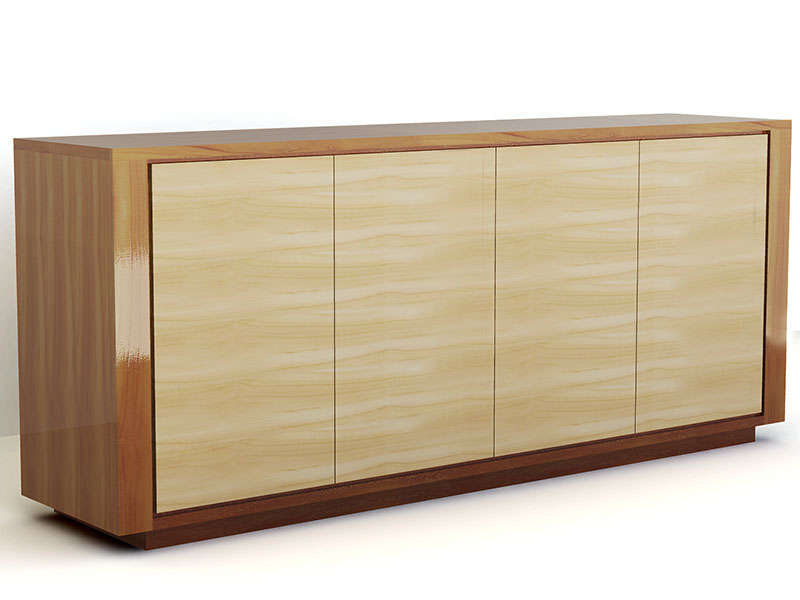 3D image of the custom furniture