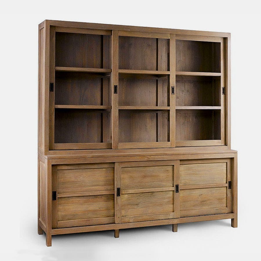 Sliding 3 doors cabinet