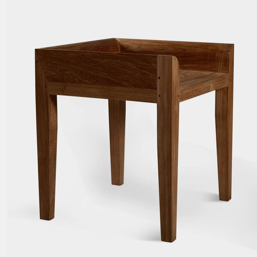 Backless chair