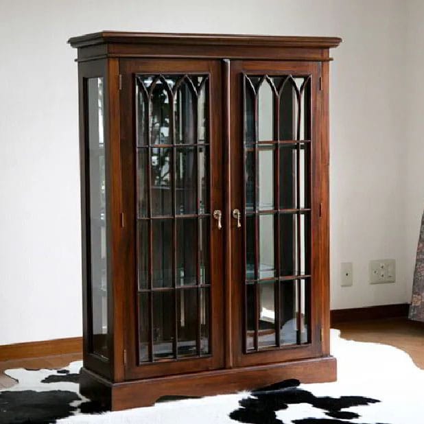 Colonial display cabinet