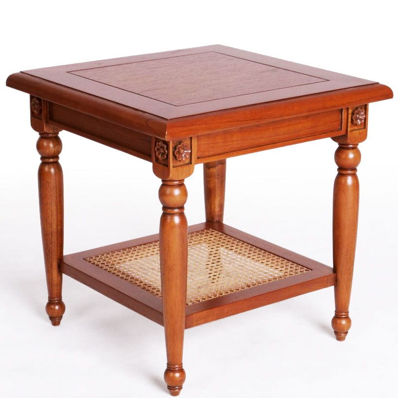 Plantation bedside table