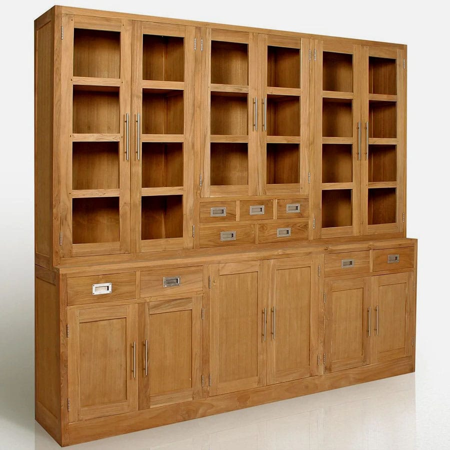 Bookcase 12 doors