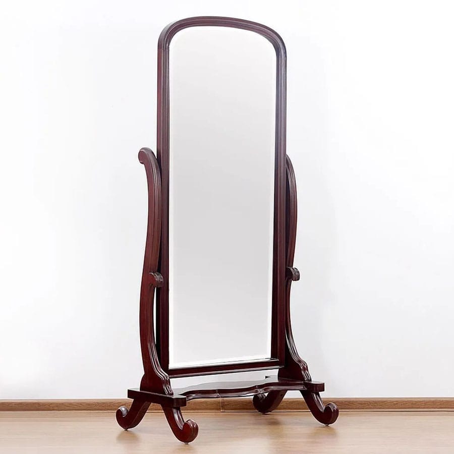 Victorian standing mirror