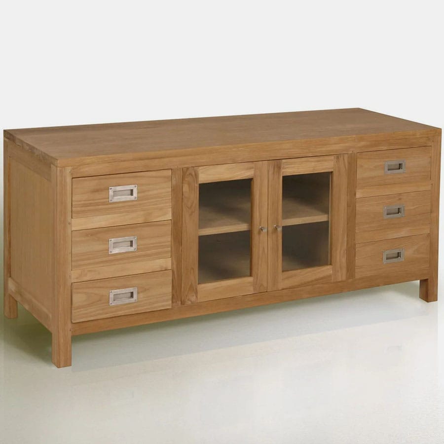 Tv stand 6 drawers