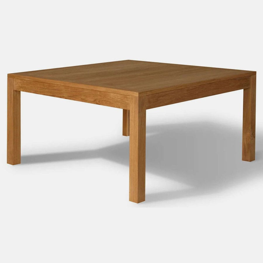 Teak table square top