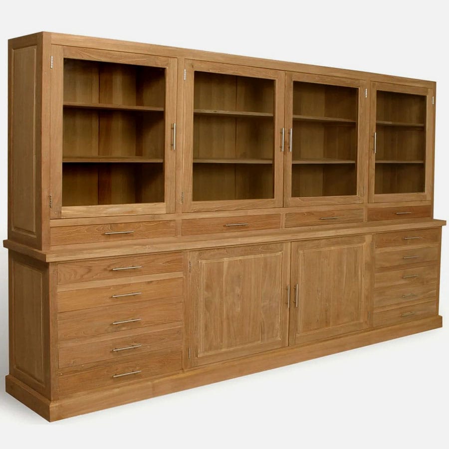 Extra large display cabinet