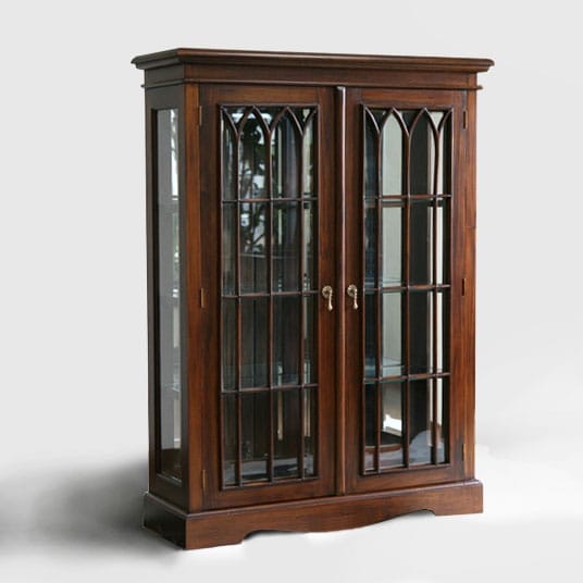 Colonial display cabinet